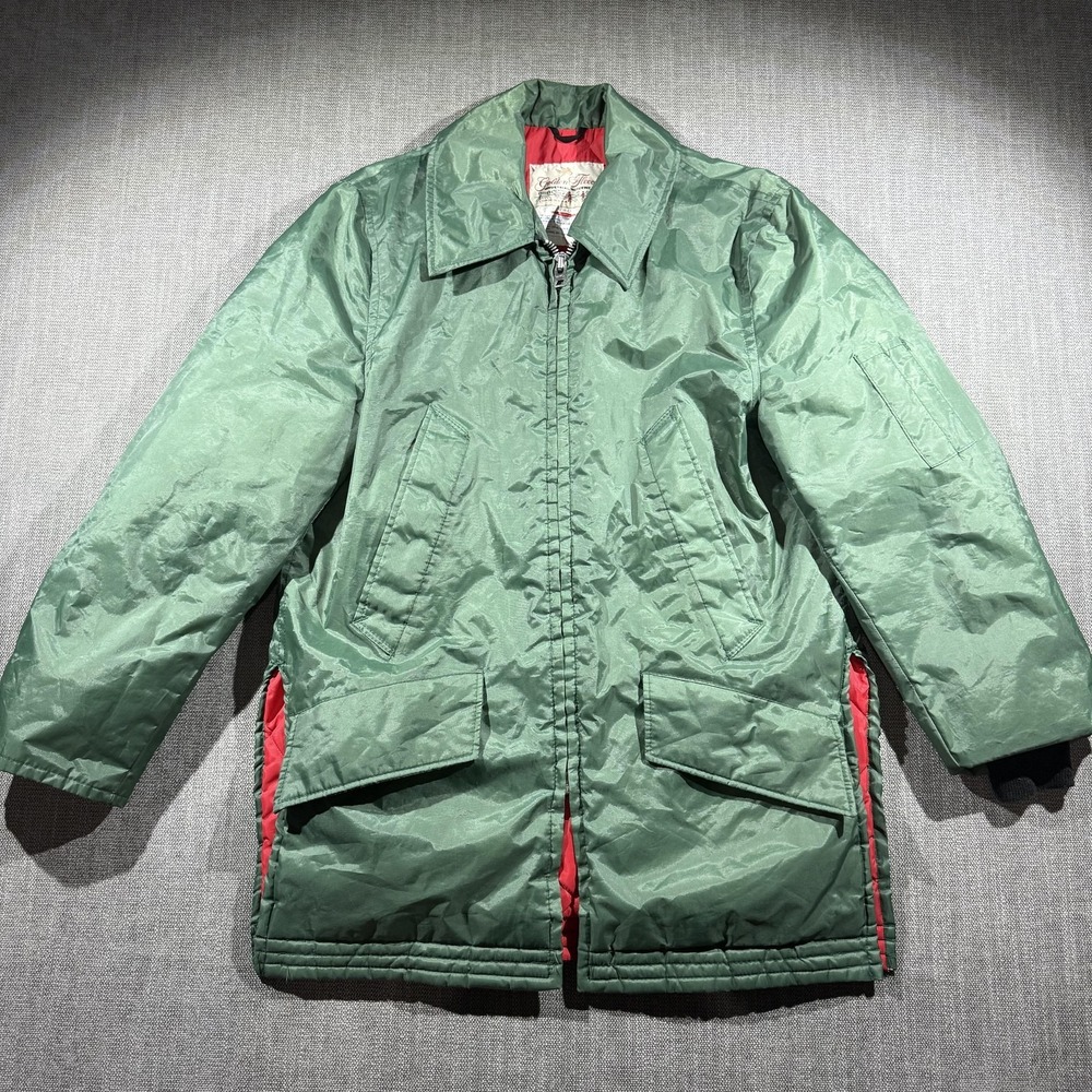 Vintage Golden Fleece Coat Mens 38 Green Yukon Cloth Parka Made USA Industrial‎